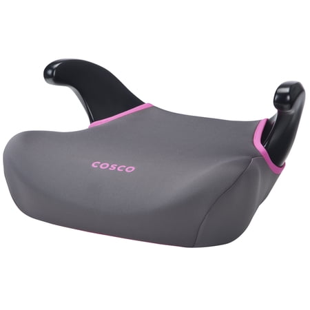 Cosco Kids Rise Backless Booster Car Seat, Bubblegum