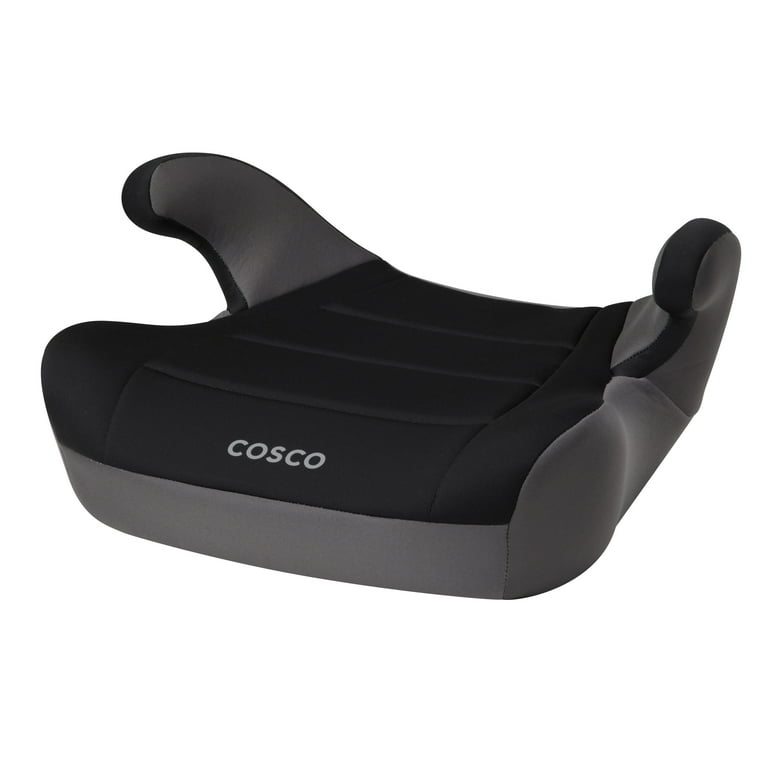 Cosco Kids Rise LX Booster Car Seat, Fossil Black, Toddler Cosco Kids Rise LX Booster Car Seat, Fossil Black, Toddler