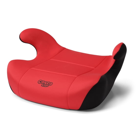 Cosco Kids Rise LX Toddler Booster Car Seat, Racecar Red II