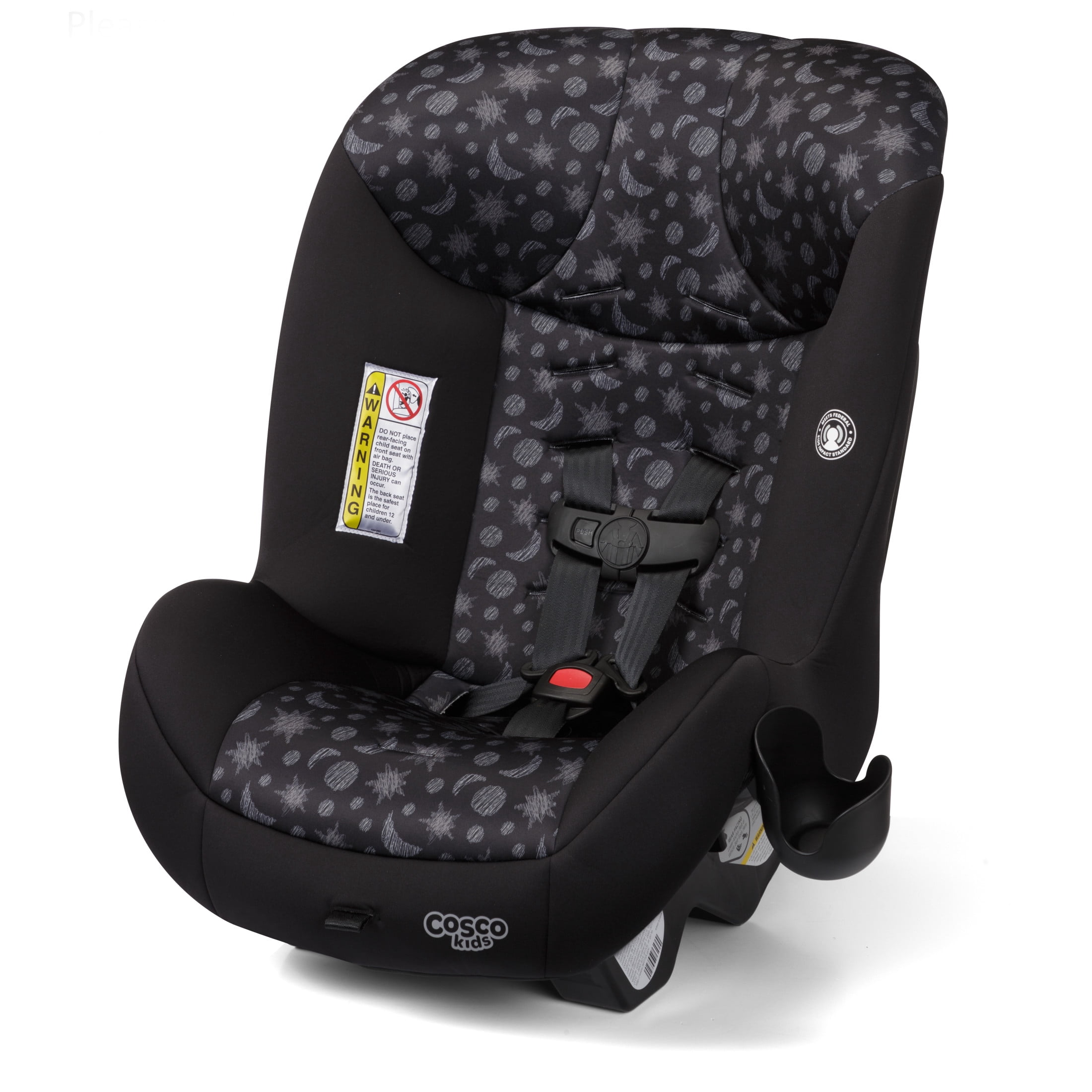 Cosco Kids Scenera Extend Infant & Toddler Car Seat, Convertible Car Seat, Moonlit Night, Black