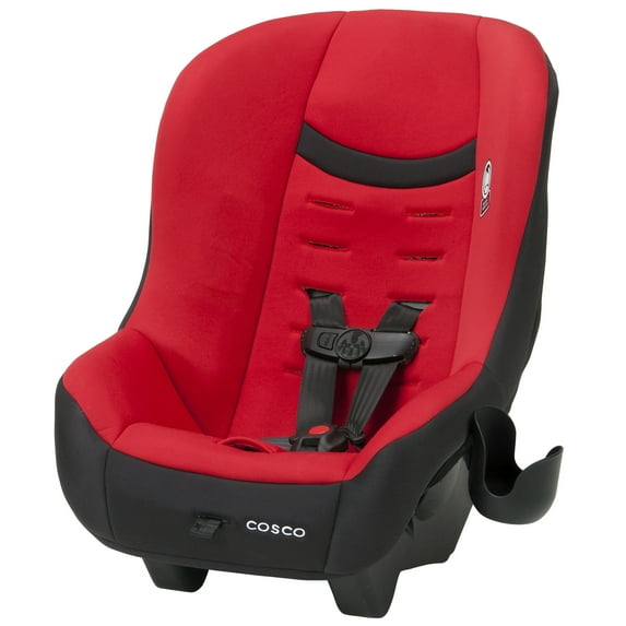 Cosco Kids Scenera Next DLX Convertible Car Seat, Candy Apple,Infant & Toddler, Unisex