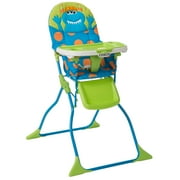 Cosco Kids Simple Fold Deluxe High Chair with 3-Position Tray, Monster Syd