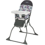 Cosco Kids Simple Fold Baby High Chair, Portable Feeding Chair, Elephant Puzzle