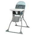 thumbnail interactive-video image 1 of Cosco Kids Simple Fold Full Size High Chair with Adjustable Tray, Gray Arrows, 1 of 16