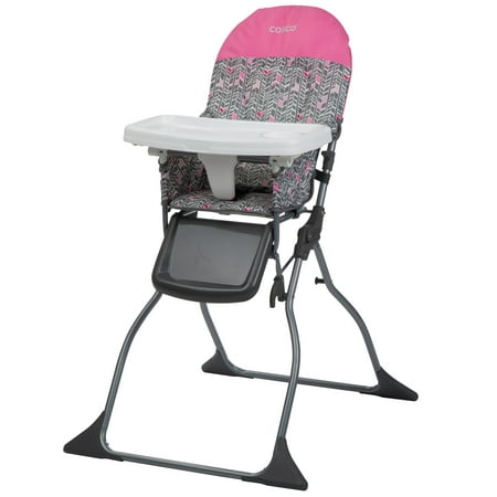 Cosco Kids Simple Fold Full Size High Chair with Adjustable Tray, Lula