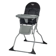 Cosco Kids Simple Fold Baby High Chair, Portable Feeding Chair, Black