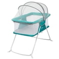 thumbnail interactive-video image 1 of Cosco Kids Sleep Spot Baby Bassinet, Mint Crisscross, Infant, 1 of 29
