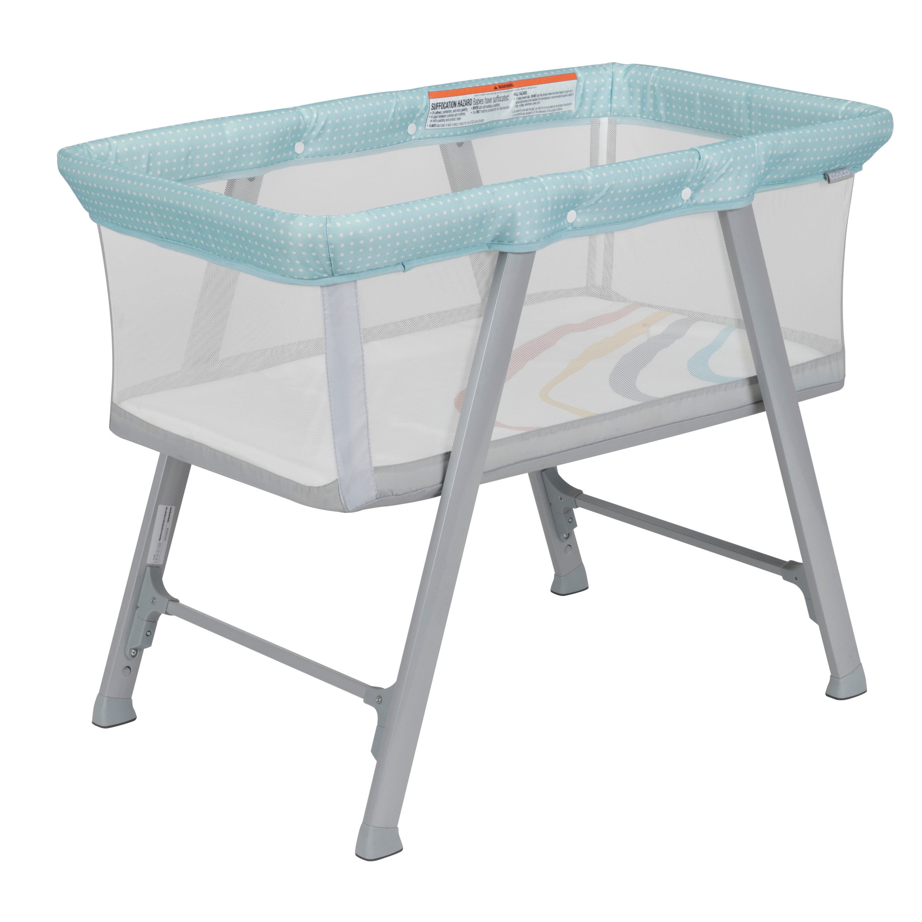 Cosco Kids SleepAway Infant Bassinet, Rainbow