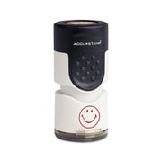 Cosco Pre-inked Red Ink Smiley Face Round Stamp