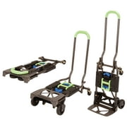 Cosco Shifter Multi-Position Folding Hand Truck and Cart, Green