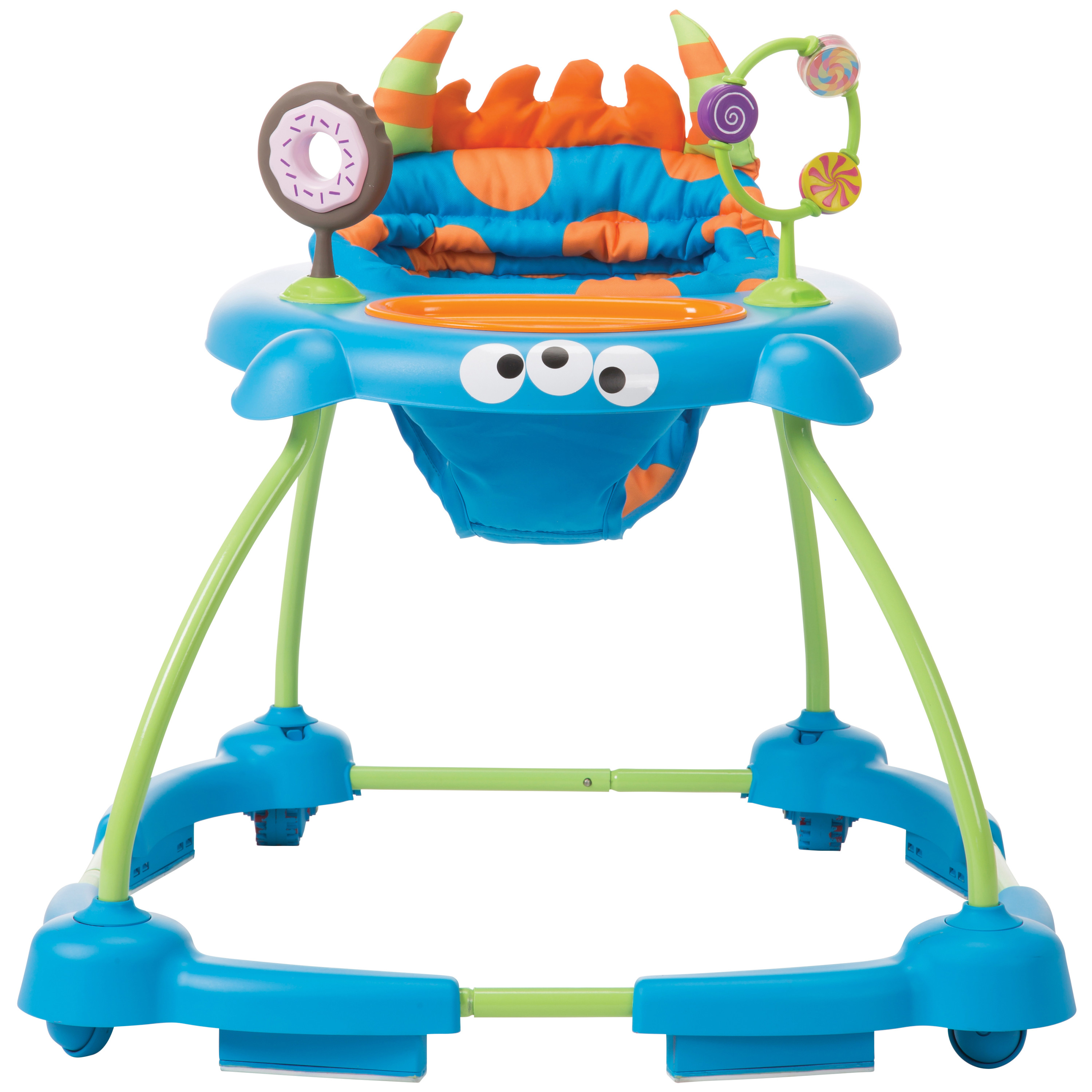 Cosco Simple Steps Baby Walker, Monster Syd - image 1 of 17