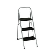 Cosco Three Step Steel Folding Step Stool with 200 lb. Load Capacity   Residential Use, Standard Application