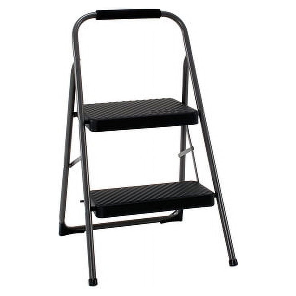 Cosco two step folding step stool with foam handle hotsell