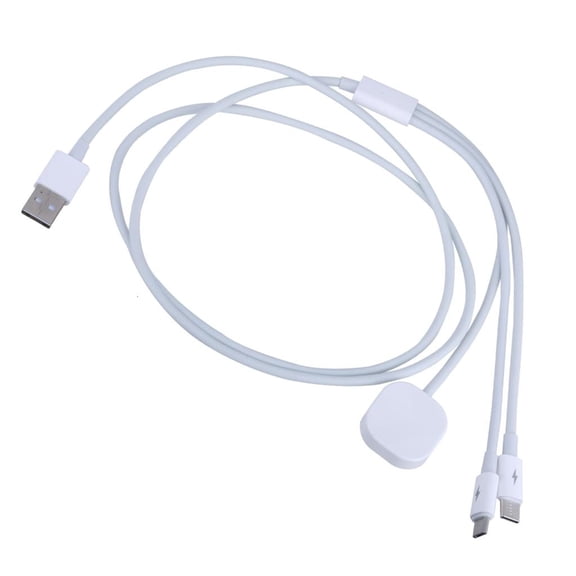 Cosemary 3 in 1 USB Magnetic WirelessCharge Charging Cable for Smartwatches Cellphone