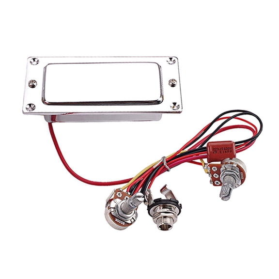 Cosemary High Output Pickup Electric Guitar Double Coil Pre-Wired Guitar Pickup Ceramic Mini Humbuckers Guitar Pickup Replacement