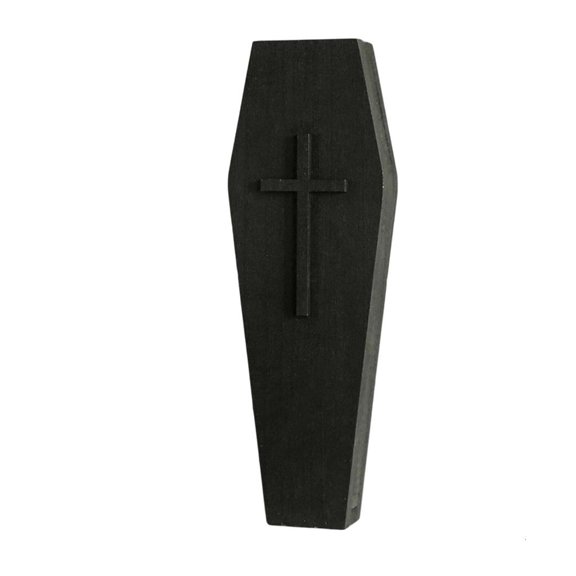 Cosemary Interior Accent Flower Vessel in Black Wood for Stem Display