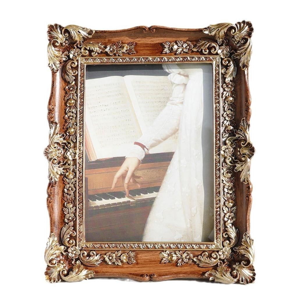 Cosemary Luxurious Rectangular Photo Frame with European Designs for ...