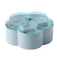 Cosemary Snack Storage Box Flower Shape Divided Grid for Case Storage ...