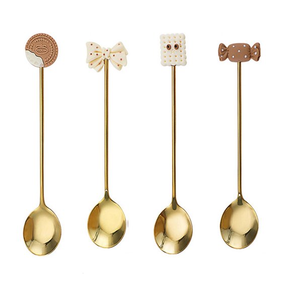 Cosemary Stirring Spoon Sugar Pudding Spoons Housewife Cafe Supplies Dishwasher Friendly