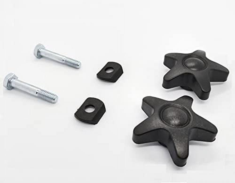 Cosen Pentagram Knob, Replacement Arm Adjustment Knobs for Rollator, Knob for Adjustable Height