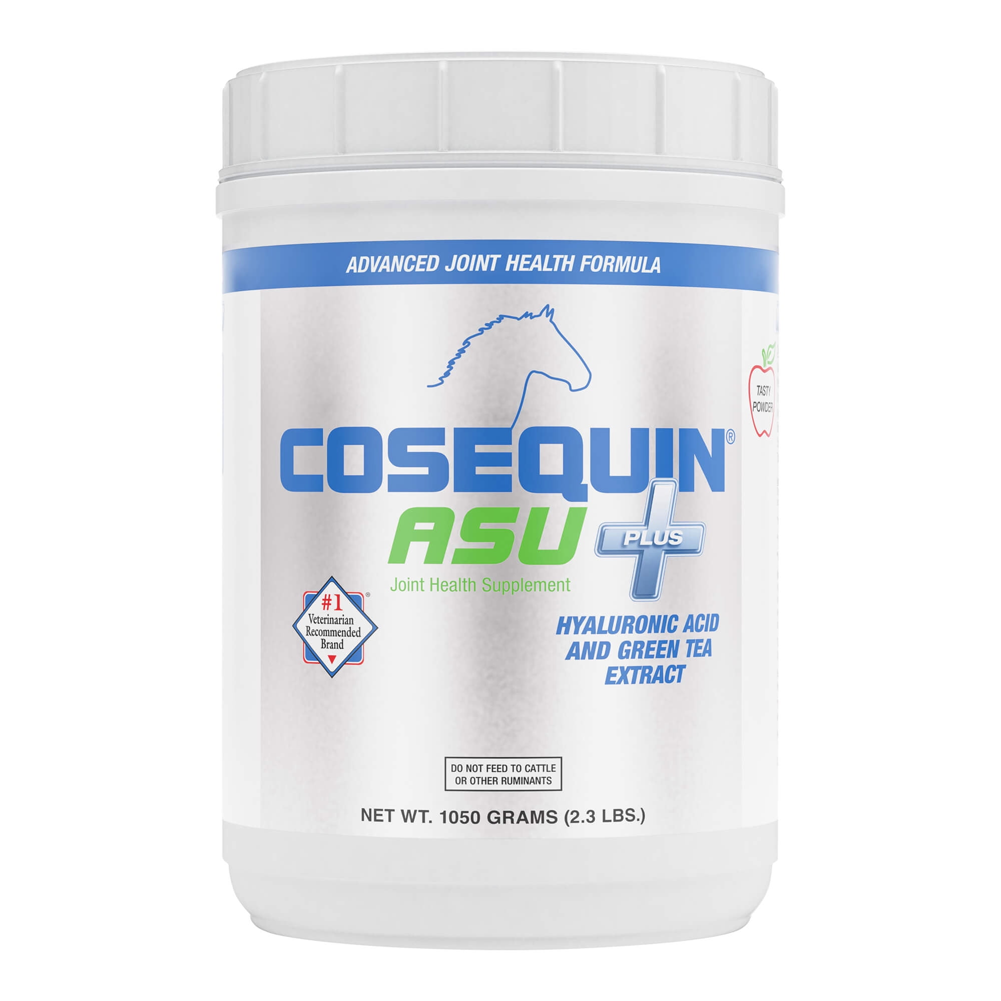 Cosequin ASU Plus Hyaluronic Acid & Green Tea Extract Powder Joint Health Horse 1050g (2.3lbs)