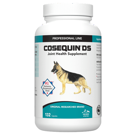 Nutramax Cosequin for Dogs Joint Health Supplement, Contains Glucosamine for Dogs, Plus Chondroitin, Supports Healthy Joints, For All Breeds and Sizes, Sprinkle Capsules, 132 Count