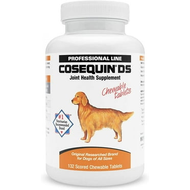 Nutramax Cosequin for Dogs Joint Health Supplement, Contains Glucosamine for Dogs, Plus Chondroitin, Supports Healthy Joints, For All Breeds and Sizes, Chewable Tablets, 132 Count