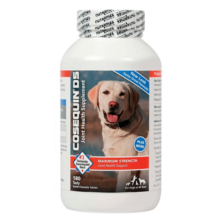 米国産コセクイン cosequin 180粒 Cosequin DS Plus MSM Joint Health Supplement, 180 Chewable Tablets