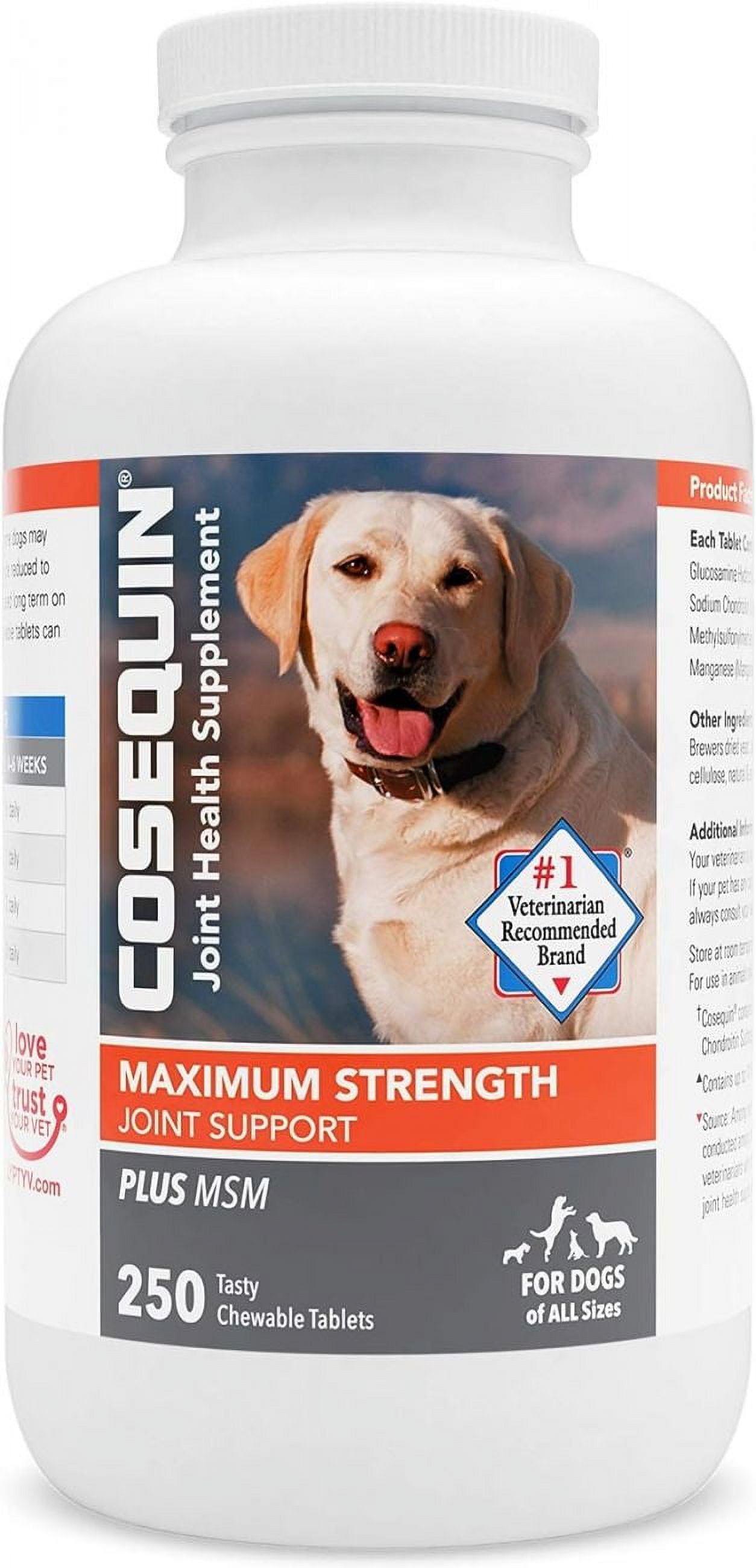 Cosequin maximum clearance strength