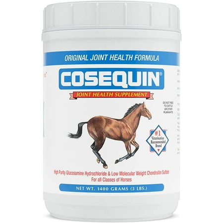 Cosequin Powder with Glucosamine & Chondroitin Original Joint Health Supplement for Horses 1400g (3 lbs)