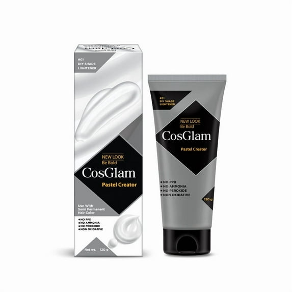 Cosglam Semi Permanent Hair Color Dye, Full Coverage, All Hair Type | Pastel Creator | 4.06 Oz