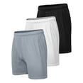 thumbnail image 1 of Coshow 3 Pack Men's Athletic Shorts 5 Inch Mesh Workout Gym Shorts Lightweight Running Training Pants with Pockets, 1 of 6