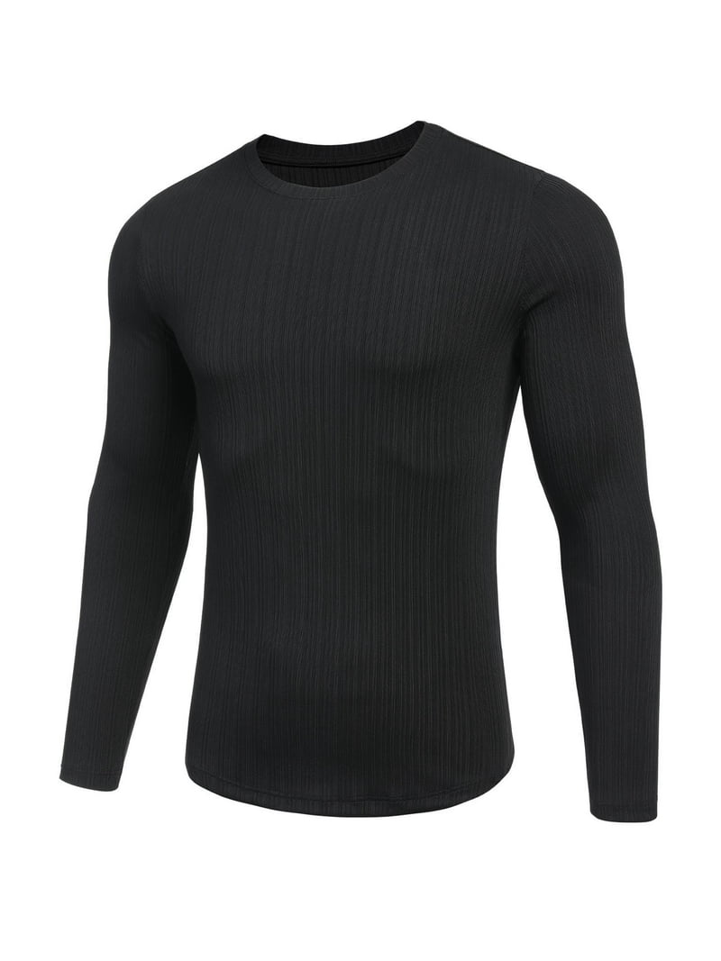 Mock Turtleneck Sweaters For Men COOFANDY Mens T-Shirt Short