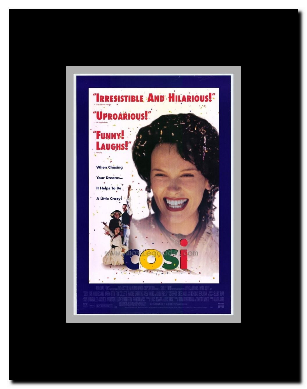 Cosi Framed Movie Poster