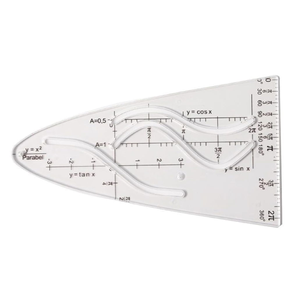 Cosine Ruler Parabola Ruler Featuring Anti Fatigue Grip For Extended ...