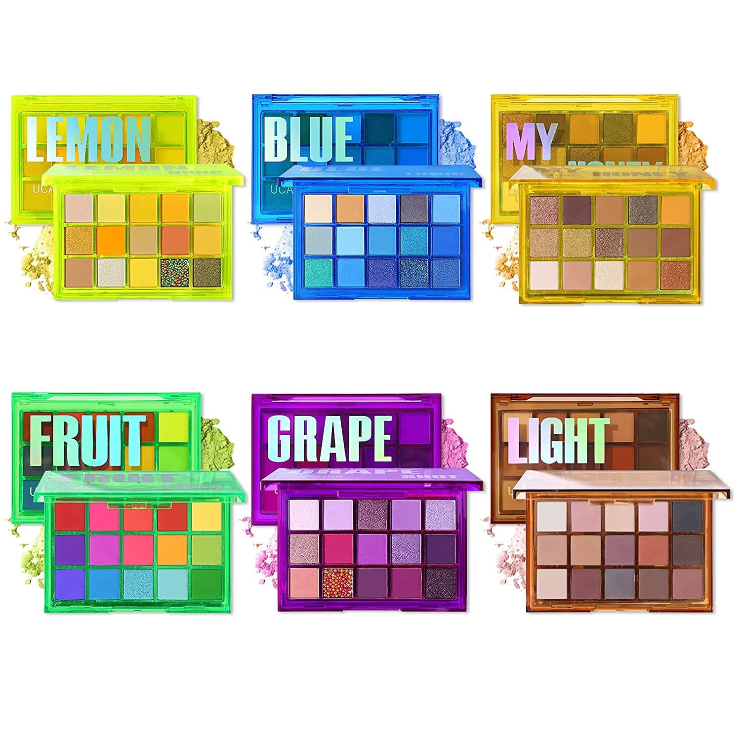 Cosluxe Ucanbe 15 Colorful Eyeshadow Palette Eye Shadow Palette Highly