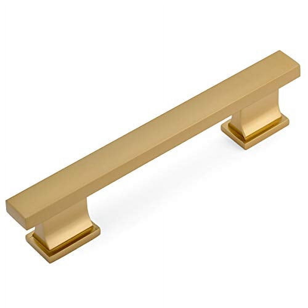 Cosmas 3133 Series Cabinet Handles - Brushed Gold Modern Pulls For Kitchen & Furniture
