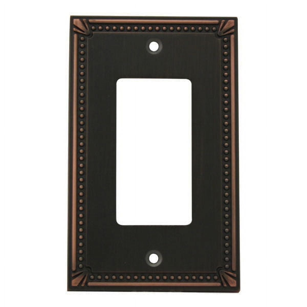 Cosmas 44000 Oil Rubbed Bronze Single GFI Wall Plate