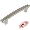 thumbnail image 1 of Cosmas 5237SN Satin Nickel Contemporary Cabinet Hardware Handle Pull - 3-3/4" Hole Centers - 10 Pack, 1 of 2