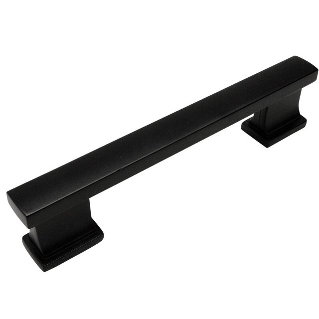 Cosmas 702 Series Flat Black Contemporary Knobs and Pulls