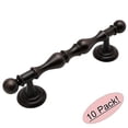 thumbnail image 1 of Cosmas 7344ORB Oil Rubbed Bronze Cabinet Hardware Furniture Handle Pull - 4" Hole Centers - 10 Pack, 1 of 1