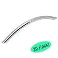 thumbnail image 1 of Cosmas 801-160CH Solid Steel Polished Chrome Arch Bow Cabinet Hardware Bar Handle Pull - 6-5/16" (160mm) Hole Centers - 20 Pack, 1 of 1
