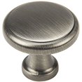 thumbnail image 1 of Cosmas� 9985AS Antique Silver Round Cabinet Hardware Knob - 1-1/8" Diameter, 1 of 1