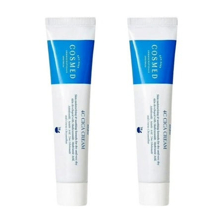 Cosmed Atopia 4c Cica Centella Cream - Soothing Repair Barrier Cream for Damaged Skin 40 ml - 2 Pack