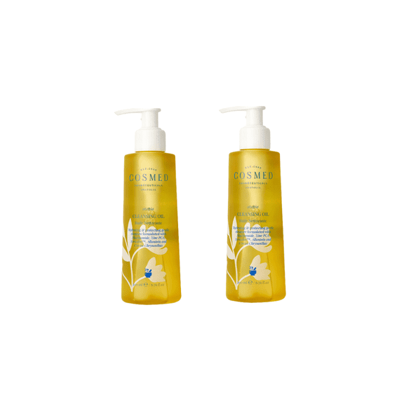 Cosmed Atopia Cleansing Oil - Cleansing Oil for Face and Body - Oil Based Cleanser 200 ml 2 Pack