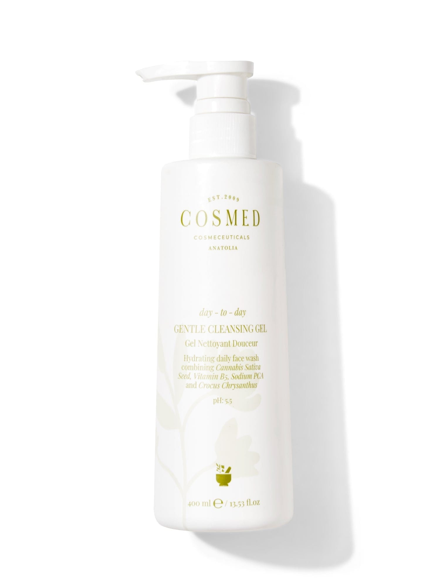 Cosmed Day-to-day Gentle Cleansing Gel - Combination Skin Washing Gel 400 ml