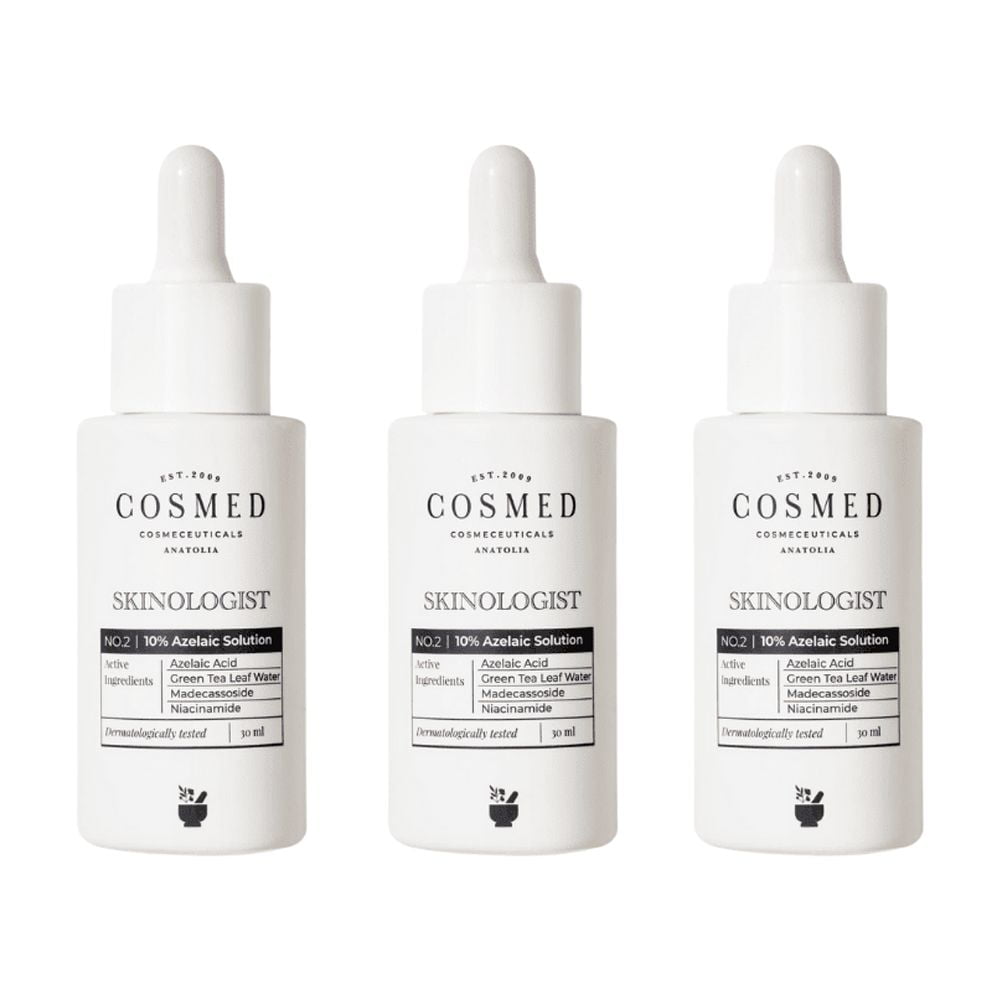 Cosmed Skinologist 10% Azelaic Solution 30 ml 3 Pack