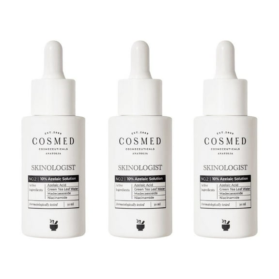 Cosmed Skinologist 10% Azelaic Solution 30 ml 3 Pack