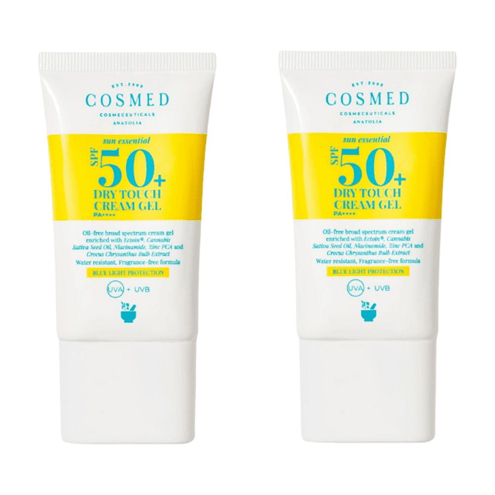 Cosmed Sun Essential Dry Touch Cream Gel Spf 50+ 40 ml 2 Pack