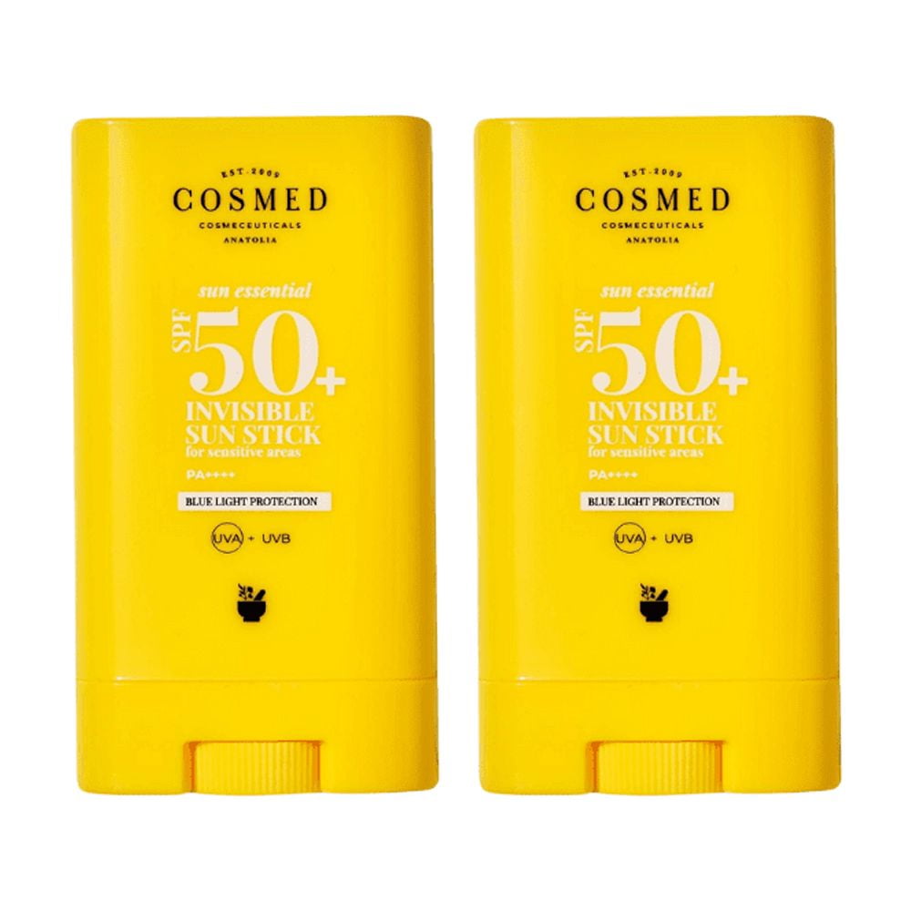 Cosmed Sun Essential High Protection Sunscreen Sun Stick Spf50 Makeup Top 20g 2 Pack